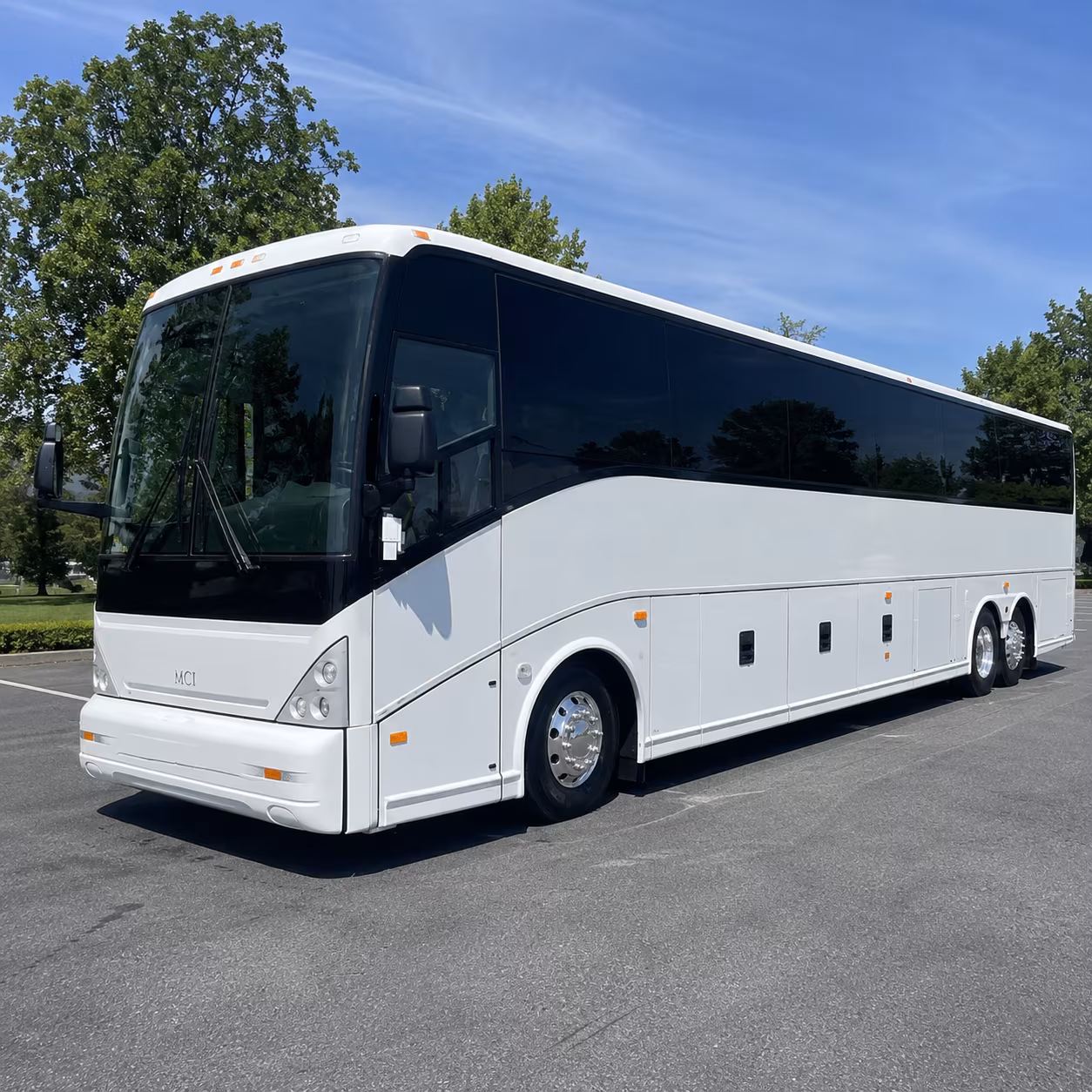 bus rental options for redding trips