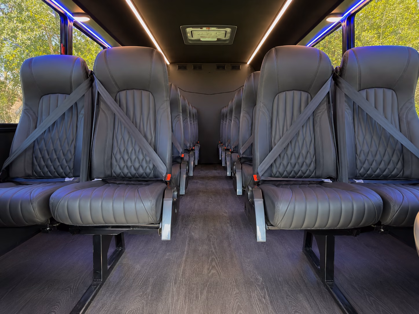 redding airport transportation onboard seating