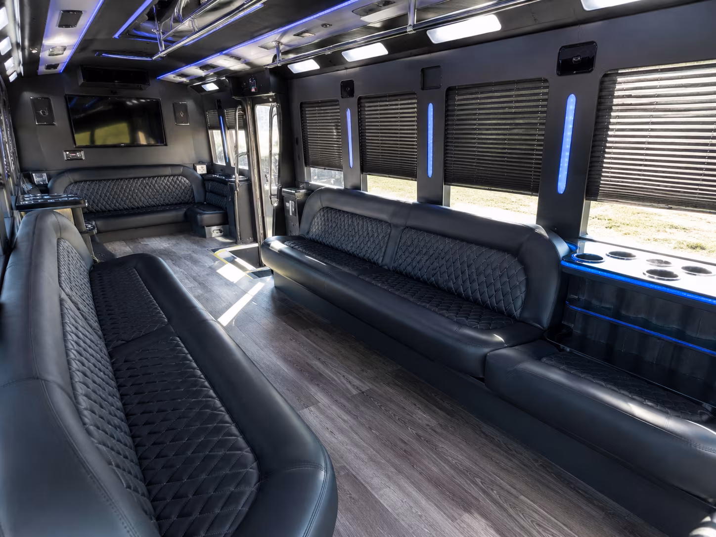 redding concert party bus rental