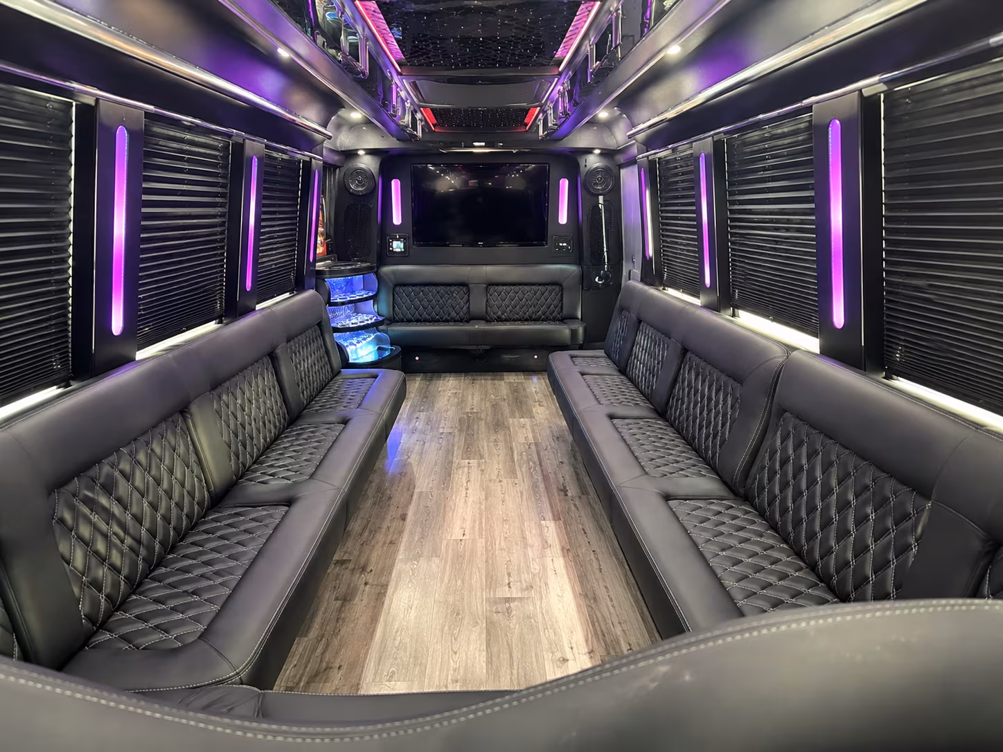 redding corporate party bus rental