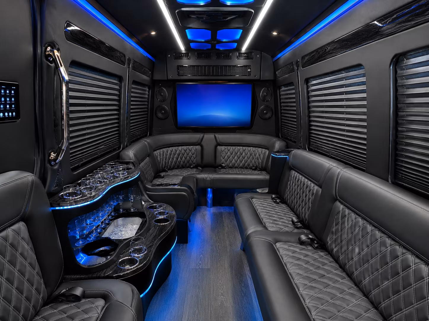 redding employee transportation onboard seating