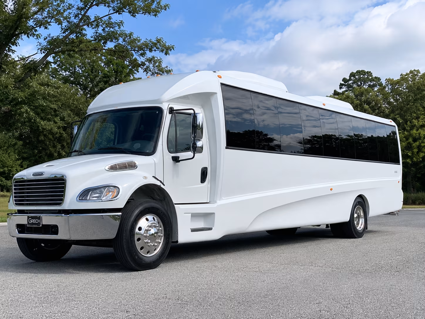 redding holiday party bus rental