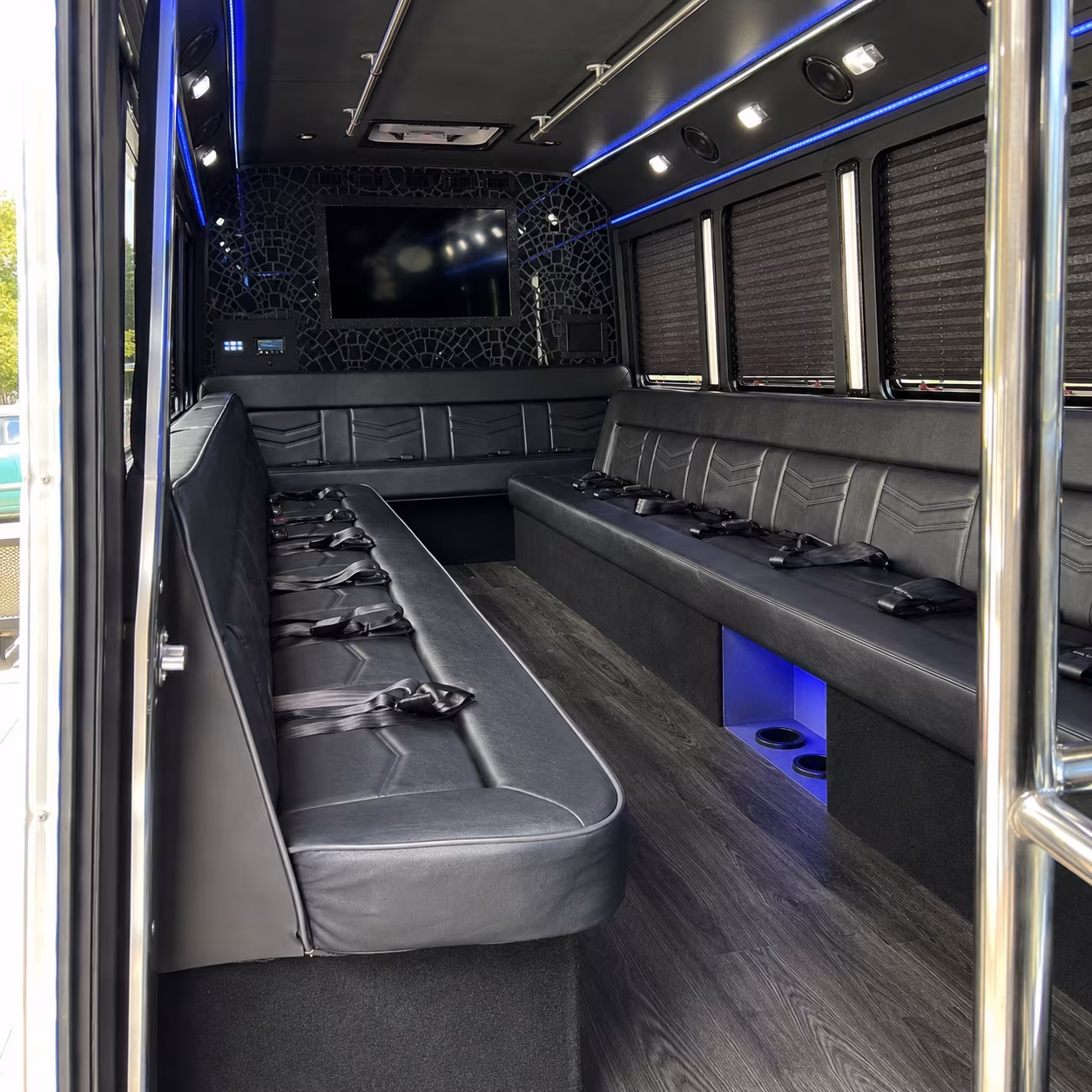 redding new years eve party bus rental