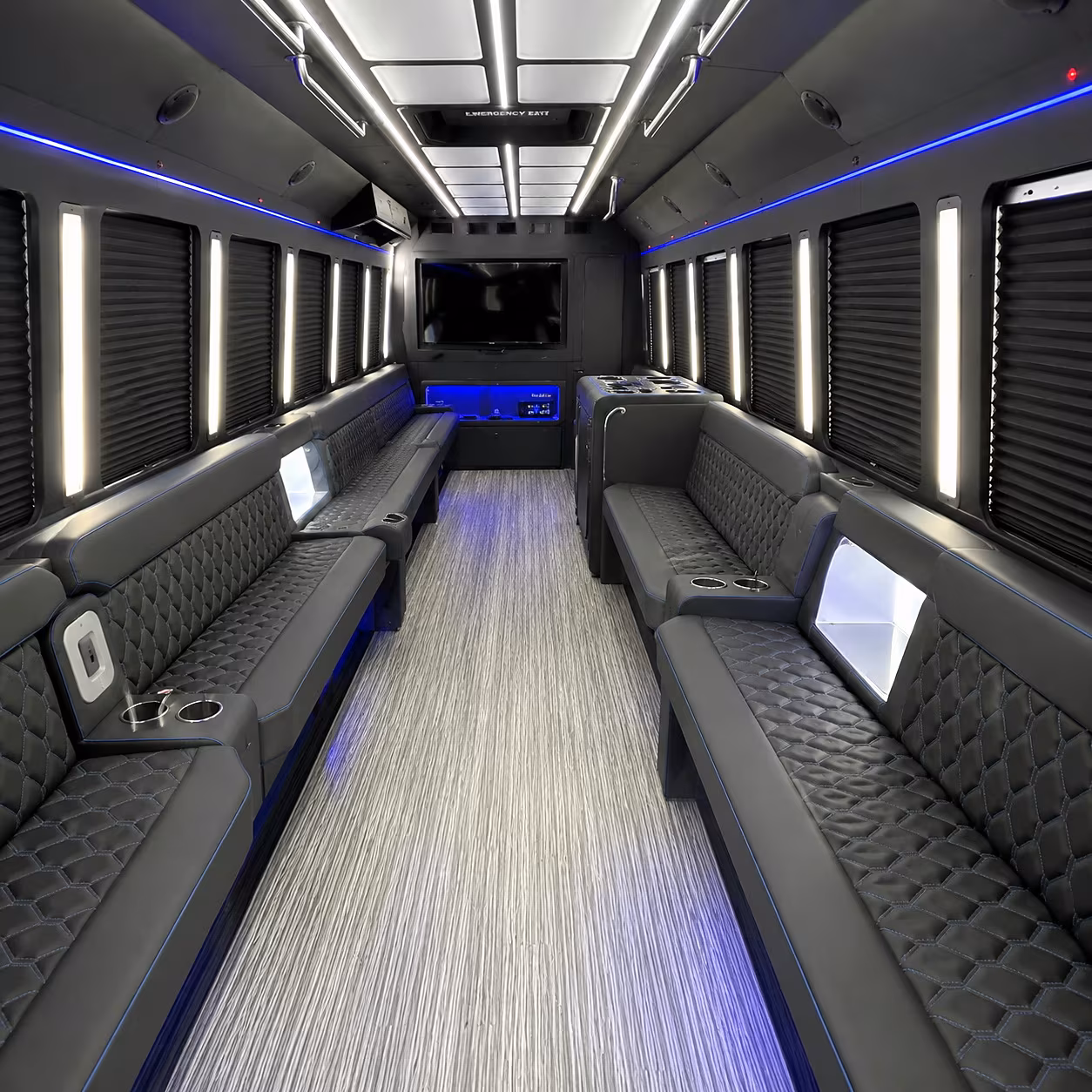redding wedding party bus rental