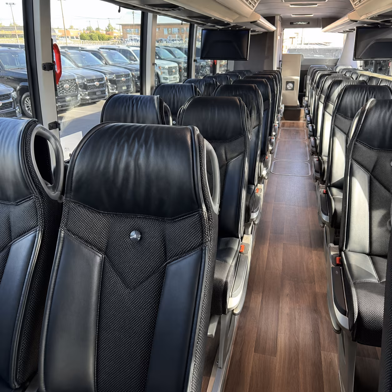 redding wedding transportation onboard seating